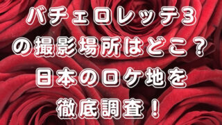 バチェロレッテ3の撮影場所はどこ？日本のロケ地を徹底調査！
